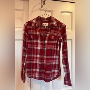 Junior’s Flannel Shirt